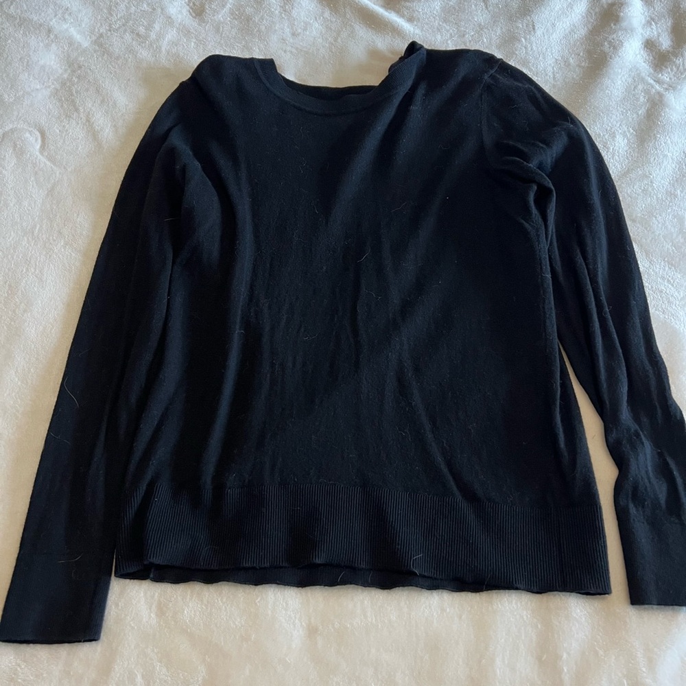 Quince lightweight cotton cashmere sweater